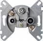 Preview: ARDEBO.de Merten Sat-Antennendose, 3fach, DIN EN 50083-1/A1, DIN EN 80083-2/A1, Unterputz (466097)