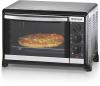 Preview: ARDEBO.de Rommelsbacher BG 1055/E Minibackofen, 1050W, 18l, Edelstahl/schwarz