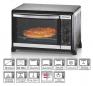 Preview: Rommelsbacher BG 1055/E Minibackofen, 1050W, 18l, Edelstahl/schwarz