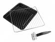 Preview: Rommelsbacher BG 1055/E Minibackofen, 1050W, 18l, Edelstahl/schwarz