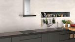 Preview: Neff D65BMP5N0 N70 EKK: A Wandhaube, 60cm breit, Ab-/Umluft, LED, TouchControl, Edelstahl