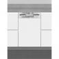Preview: Exquisit EGSP1009-EB-030E Teilintegrierter Geschirrspüler, 45 cm breit, 9 Maßgedecke, ECO, Besteckkorb, LED Display, Edelstahl