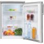 Preview: Exquisit KS16-V-H-040E Stand Kühlschrank ohne Gefrierfach, 55 cm breit, 127 L, LED Beleuchtung, Edelstahloptik