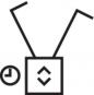 Preview: Berker 85741185 Jalousie-Schaltuhr, S.1/B.3/B.7, anthrazit matt