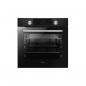 Preview: Amica EBPX 945 600 SM EEK: A+ Einbaubackofen, 60cm breit, 77 L, Pyrolyse, Eco-Funktion, 9 Backofenfunktionen, schwarz matt