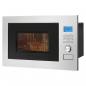 Preview: ARDEBO.de Bomann MWG 3001 H EB Einbau-Mikrowelle, 900/1300/2300 W, 25 L, Heißluft, Timer, edelstahl (630011)