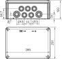 Preview: OBO Bettermann Kabelabzweigkasten T 350, Einsteckdichtung T 350 (2007125)
