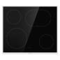 Preview: Gorenje Black Set 4 Pyrolyse Einbau-Herdset mit Glaskeramikkochfeld (BCPX6737E05BG+ECD634X), 60cm breit, Pyrolyse, Pizza Funktion, Schwarz