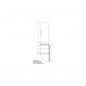 Preview: Bosch GSN58AWCV Serie 6 Stand Gefrierschrank, 70cm breit, 366l, NoFrost, VarioZone, Ice-Twister, weiß