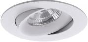 Preview: ARDEBO.de Brumberg LED-Einbaustrahler, 350mA, 5,5W, 3000K, rund, strukturweiß (12276173)