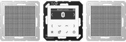 Preview: ARDEBO.de Jung DABA2BTWW Smart Radio DAB+ mit Bluetooth - Set St, alpinweiß