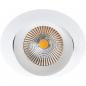 Preview: The Light Group Einbauleuchte SLC ONE 360 R68-83 WH 710TED 3000K CRI90 IP44 36°, 8W, 710lm, weiß (SLC1121)