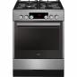 Preview: ARDEBO.de Amica SHEG 914 121 E EEK: A Gas-Elektroherd, 60 cm breit, 65 L, Window Timer, Steam Clean Reinigung, Edelstahl