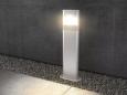 Preview: Theben theLeda D B plus S AL LED-Leuchte Poller-Leuchte (lang) Bodenmontage 8,5 Watt, aluminium, Spot, 3000 K, warmweiß, Bewegungsmelder, Steckdose 1020907
