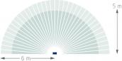 Preview: Theben theLeda D B plus S AL LED-Leuchte Poller-Leuchte (lang) Bodenmontage 8,5 Watt, aluminium, Spot, 3000 K, warmweiß, Bewegungsmelder, Steckdose 1020907