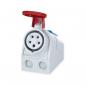 Preview: BALS 1010 TK-Kombiwanddose 16A, 5p, 400V mit Schuko Steckdose