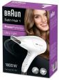 Preview: Braun HD 180 Haartrockner, 1800 W, Infrarot-Heizsystem, Styling Düse, weiß