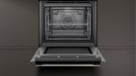 Preview: Neff XE1 EEK: A Einbauherd-Set mit Glaskeramikkochfeld (E1DCA0AN0 + M13R42N2), 60cm breit, 71L, CircoTherm, Edelstahl