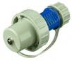 Preview: ARDEBO.de Mennekes 10828 Schuko-Stecker, 16A, 230V, grau/blau