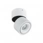 Preview: Brumberg CIRCLE LED-Anbaustrahler mit umlaufender Lichtfuge schaltbar, 6,2W, 410lm, 3000K, weiß (12062173)