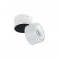 Preview: Brumberg CIRCLE LED-Anbaustrahler mit umlaufender Lichtfuge schaltbar, 6,2W, 410lm, 3000K, weiß (12062173)