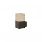 Preview: SLV GRAFIT Outdoor Wandleuchte, TC-DSE, IP44, anthrazit, max. 11W (231205)