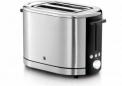 Preview: ARDEBO.de WMF Lono Toaster, 900W, 2-Scheiben, Brötchenaufsatz, schwarz/edelstahl