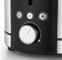 Preview: WMF Lono Toaster, 900W, 2-Scheiben, Brötchenaufsatz, schwarz/edelstahl