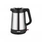 Preview: ARDEBO.de Unold 18715 Thermo Blitzkocher, 1850W, 1,5l, Trockengehschutz, Abschaltautomatik, Edelstahl/schwarz
