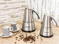 Preview: Rommelsbacher EKO364/E Espressokocher, 365 W, Edelstahl-Filtereinsatz, 2 oder 4 Tassen, edelstahl