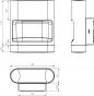 Preview: Theben theLeda D SU AL LED-Leuchte mit Bewegungsmelder, PIR, 2 - 800 lx, 760 lm, Aluminium (1020902)