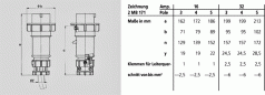 Preview: Mennekes (3821) Stecker PowerTOP