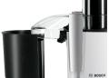 Preview: Bosch MES25A0 Entsafter VitaJuice 2, 700 W, Edelstahl-Microsieb, 2 Schaltstufen, anthrazit/weiß