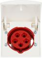 Preview: Walther Werke Mondo Unterputzwandsteckdose, 16 A, 5-polig, weiß (416RW)