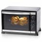 Preview: ARDEBO.de Rommelsbacher BG1805/E Back & Grillofen, 42 l, 1800 W, Umluft, Drehspieß, 2-fach verglaste Tür, edelstahl