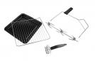 Preview: Rommelsbacher BG1805/E Back & Grillofen, 42 l, 1800 W, Umluft, Drehspieß, 2-fach verglaste Tür, edelstahl
