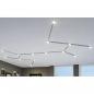 Preview: Paulmann URail LED-Linienverbinder, 5,8W, 2700K, chrom matt (954.77)