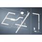 Preview: Paulmann URail LED-Linienverbinder, 5,8W, 2700K, chrom matt (954.77)
