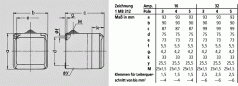 Preview: Mennekes (4102) Cepex-Wandsteckdose, grau