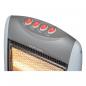 Preview: Eurom Safe-t-Shine 1200 Compact Strahlungsheizung, 1200W, Kippschutz, Schwenkfunktion (351651)