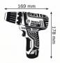 Preview: Bosch GSR 12V-15 Professional Akku-Bohrschrauber (060186810D), Sologerät mit L-Boxx