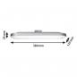 Preview: Paulmann URail LED-Panel Loop, 7W, 2700K, chrom matt (953.19)