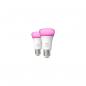 Preview: ARDEBO.de Philips Hue White & Color Ambiance Lampe, A60, 11W, E27, 1100lm, Doppelpack (929002468802)
