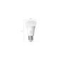 Preview: Philips Hue White & Color Ambiance E27 Lampe, Doppelpack, A60, 806lm, 4000K (929002489602)