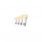Preview: ARDEBO.de Philips Hue White Ambiance LED Lampe, Viererpack, 9W, E27, A60, 806lm, 4000K (929002489804)