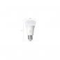 Preview: Philips Hue White Ambiance LED Lampe, Viererpack, 9W, E27, A60, 806lm, 4000K (929002489804)