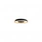 Preview: ARDEBO.de Philips Hue White Ambiance Still LED Deckenleuchte, Dimmschalter, 22,5W, 2500lm, 4000K, schwarz (929003055501)