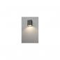 Preview: SLV QUAD Wandleuchte, LED, 3000K, IP44, eckig, anthrazit (232465)