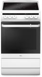 Preview: ARDEBO.de Amica SHC 11542 W EEK: A Standherd, 50 cm breit, 65 L, SteamClean Reinigung, 9 Backofenfunktionen, Umluft, Glaskeramik-Kochfeld, CoolDoor3, weiß