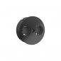 Preview: ARDEBO.de Bachmann TWIST, 2xSteckdose, 2m, schwarz seidenmatt (931.150)